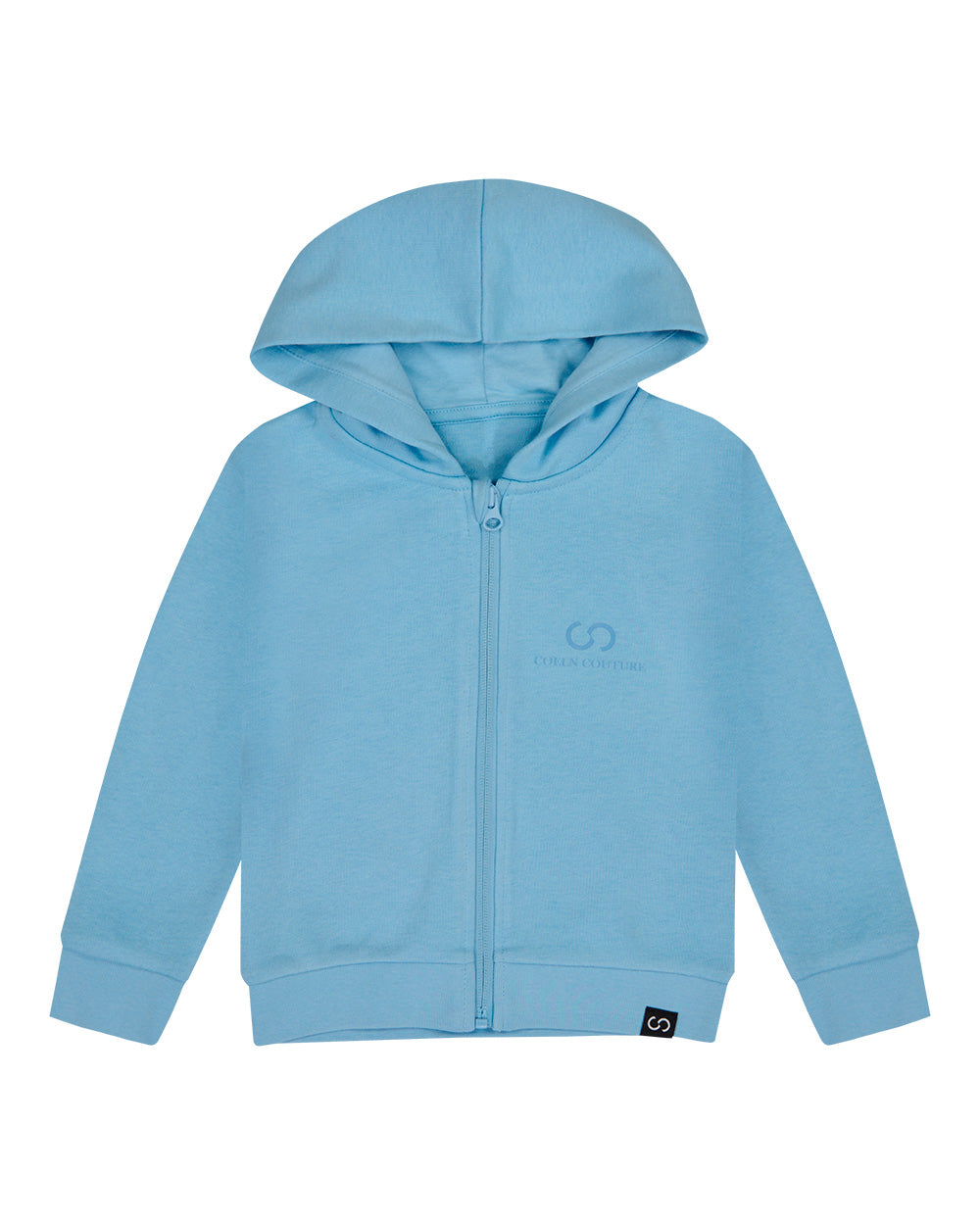 Baby Zip-Hoodie Heumarkt blue soul