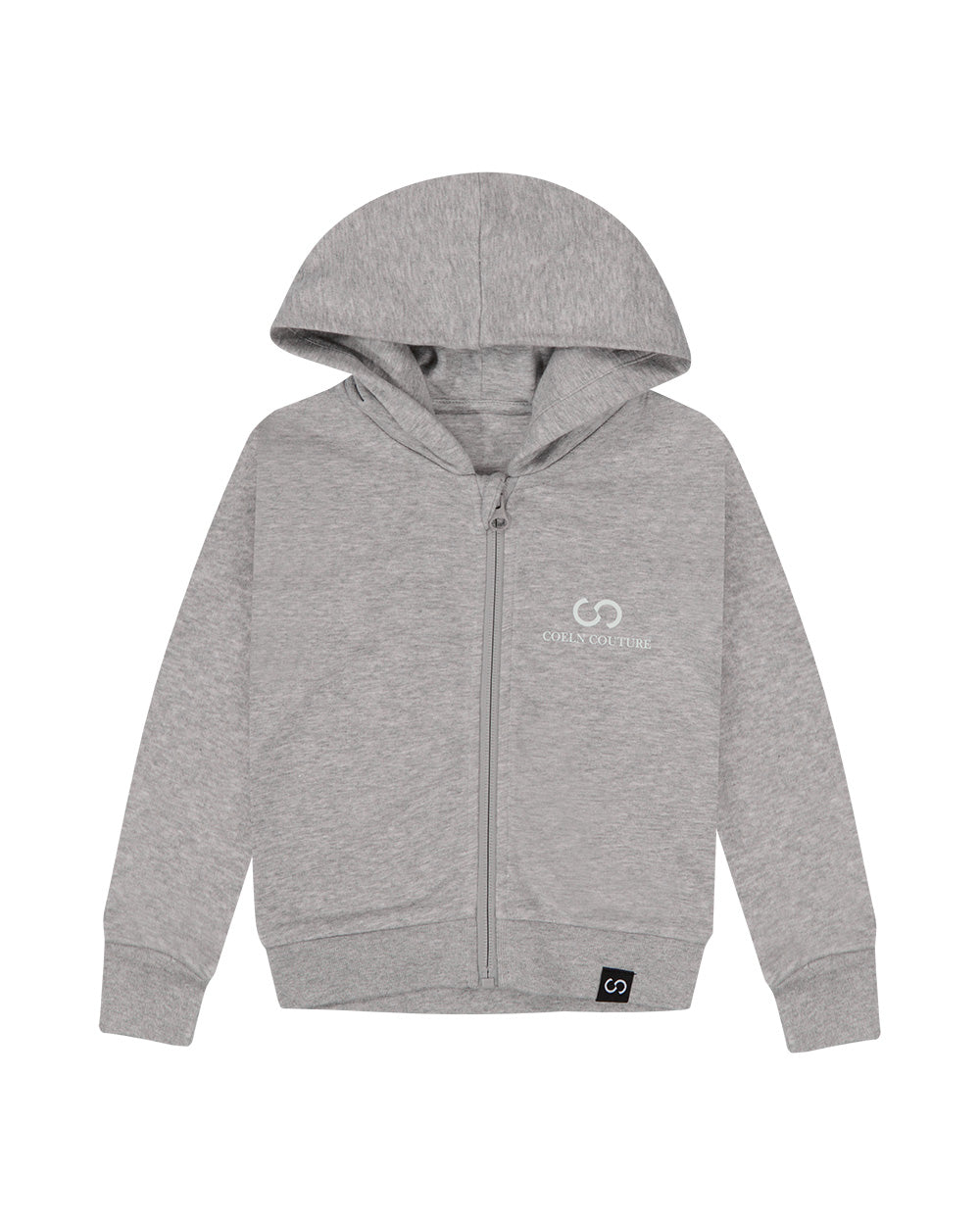 Baby Zip-Hoodie Heumarkt graumeliert